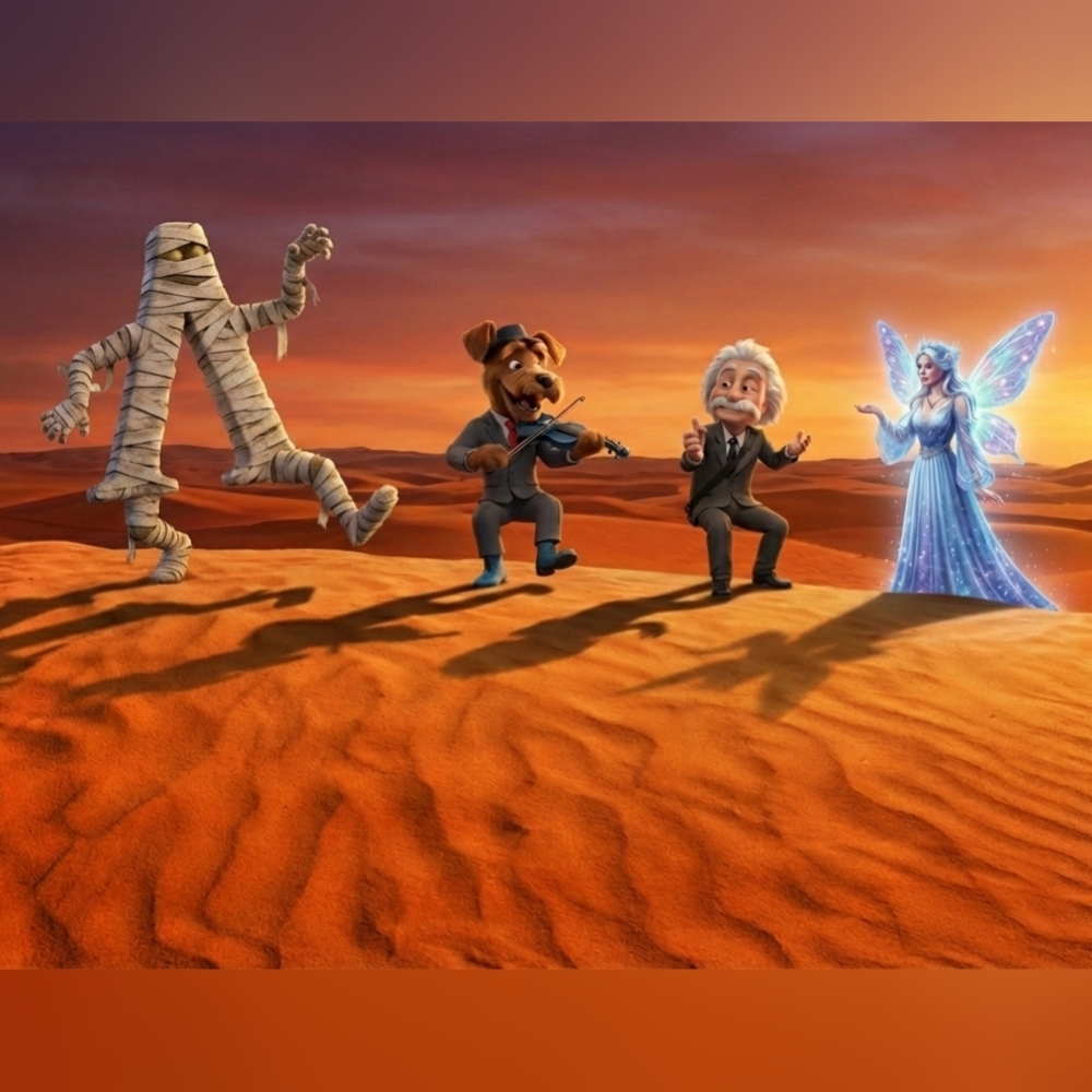 Fairygodmother solves Einsteins General Relativity 2026 music video debut